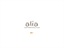 Tablet Screenshot of alia-palace.com